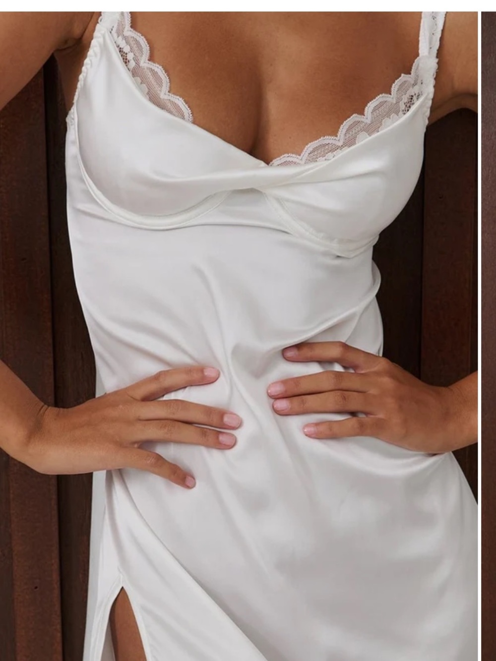 NWT Kat the Label Isla Slip Size 2S - Picture 2 of 5